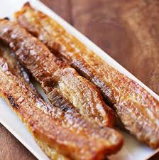 Oven Baked Pork Belly Strips Pork Belly Recipe Oven Pork Belly Recipes Pork Belly