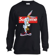 Designed by bunny fans shop Bugs Bunny Supreme Hoodie Buy Clothes Shoes Online