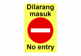 Jual rambu keselamatan k3, jual safety sign. Dilarang Masuk No Entry Transparent Png Download 1875720 Vippng