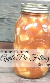 Apple pie filling from scratch tastes so much better than the canned version and can be used in everything from classic pies to danishes. Homemade Apple Pie Filling Recipe For Canning The Frugal Farm Wife
