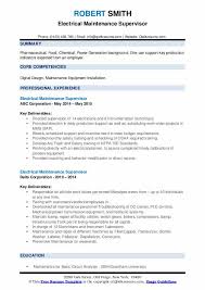 Maintenance supervisor resume samples with headline, objective statement, description and skills examples. Electrical Maintenance Supervisor Resume Samples Qwikresume