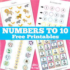 1 worksheet ( 10 pages in pdf format ) these free printable kindergarten numbers from 1 to 10 are created specially for number recognition activities. Learning Numbers 1 To 10 Itsybitsyfun Com