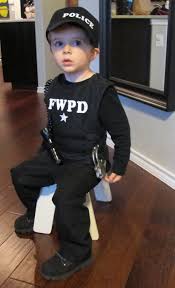 Incorporating things you have around the house or. Police Costume Operation Home