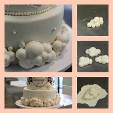 How To Make Fondant 3d Clouds Cake Decorating Tutorials Cloud Cake Cake Design Tutorial