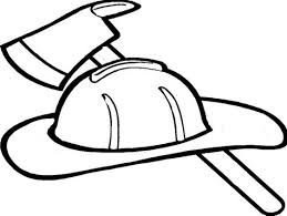 Black And White Fireman Clipart Firefighter Hat Coloring Page Clipart Panda Free Clipart Images Fireman Hat Fireman Quilt Fireman Helmet