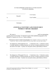 The due execution of the will and the testamentary capacity of the decedent need not be proven again. 20 Divorce Papers Sample Free To Edit Download Print Cocodoc