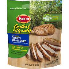 Chicken is a popular option when it. Save On Tyson Grilled Ready Chicken Breast Strips Fully Cooked Frozen Order Online Delivery Giant