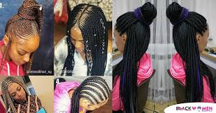 Side messy bun hairstyles for big forehead African Braids Hairstyles Pictures 2021 Best Hairstyles You Should Try Braids Hairstyles For Black Kids