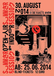 Qualitegraphiquegarantie Promotional Material For Die Rakete One Of The Top Venues For Graphic Design Typography Graphic Design Inspiration Graphic Poster