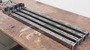 Pull remaining long pieces to the end pieces. How To Make Bar Clamps Youtube