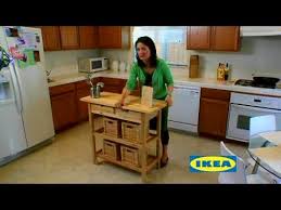 Ikea kitchen island with seating and storage. 14 9 Simple Kitchen Solutions From Ikea Youtube