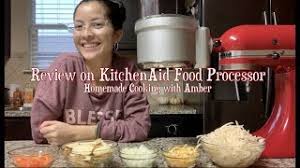 A food processor with a chopper attachment is an easy and quick way to chop up vegetables. Kitchenaid Food Processor Attachment Demo Review Youtube