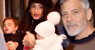George and amal clooney arrived in italy with their two children on saturday. George Clooney Not Spotted With Twins Amid Amal Clooney Marriage Drama