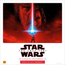 Tickets for STAR WARS: THE LAST JEDI will be going