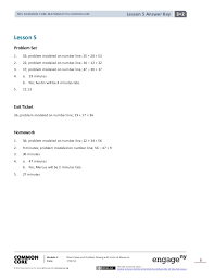 Homeschool kit with teacher's edition. Lesson 9 Problem Set 47 Answer Key Common Core Grade 5 Math Homework Lesson Plans Worksheets