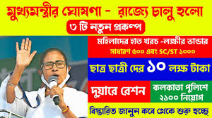 The west bengal cabinet on tuesday approved the student credit card scheme, which the trinamool congress had promised in its election anyone who has spent 10 years in west bengal can avail the benefits of it. West Bengal Govt New Scheme 2021 Lokkhir Bhandar Duare Ration Student Credit Card Youtube
