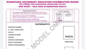 Moreover, students can work on their weak points to avoid the same mistakes during the final examination. Sslc Main Exam 2021 Model Papers Multiple Choice Questions O M R Based Ksge