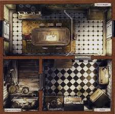 Fichier Plateau 3a Jpg Cartes De Donjon Le Manoir Horreur A Arkham