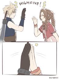 mitchi comms open to do 1 on twitter final fantasy cloud final fantasy aerith final fantasy characters