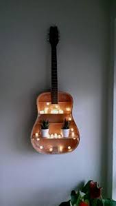 Diy Guitar Decoration Bedroom Decor Gitaar Plank Huisinrichting Voor Het Huis