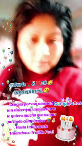 Feliz Cumpleaños Mi Amiga Doris