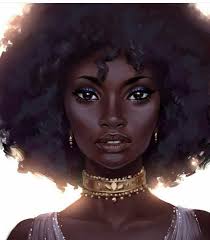 Gorgeous I Mean Seriously The Definition Of Beauty Black Girl Art Black Art Afro Art