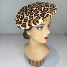 Vintage Genuine Leopard Fur