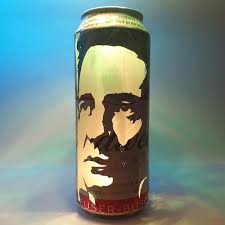 Johnny Cash Beer Can Lantern