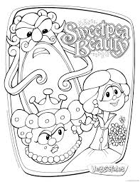 Gideon and the fleece coloring page. Veggie Tales Coloring Pages Dave And The Giant Pickle Coloring4free Coloring4free Com