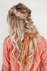 Long Hair Braids And Bandana Hairstyle Inspiration For Women With Long Hair And Boho Style Festival Inspirati Womens Hairstyles Long Hair Styles Hair Styles