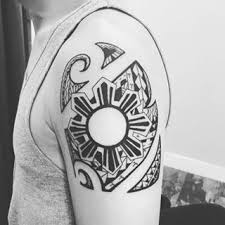 Filipino Mix Tribal With Alibata Ancient Filipino Writings The Second Picture Is Pealing 4 Days Ago Blac New York Tattoo Artists Ancient Letters Tattoo Artists