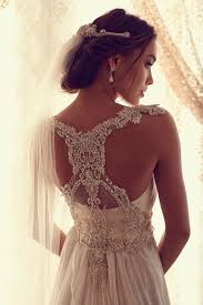 Uk's leading eco bridal designer of luxury designer backless wedding dress, ethical wedding dress and vintage style wedding dresses uk. Dress Bridal Shared By Cynthia Lou On We Heart It