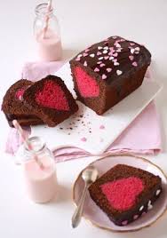 Cake Surprise Cœur St Valentin Anne Sophie Fashion Cooking Recette Gateaux Alimentaires Gateau En Tranches Alimentation