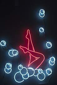 Neon Bubble Legs Neon Art Neon Neon Signs