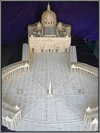 Bernini Gian Lorenzo Italian Naples 1598 1680 Rome St Peter S Basilica Colonnade Vatican Toothpick Sculpture Match Stick Art Stick Art