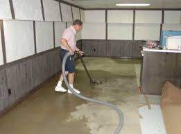 The Great Flood Flooded Basement Cleaning Concrete Floors Basement Flooring