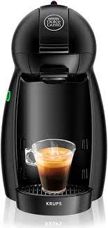 Antara jenis kopi yang ada ialah espresso intenso, cafe au lait, latte macchiato dan chococino. Amazon De Krups Kp1000 Nescafe Dolce Gusto Piccolo Schwarz Mat