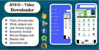 This trick allows you to download the others whatsapp status photo or video from your mobile. Download Joyo Video Downloader App Facebook Ads Admob Ads Slider Banner Image Push Notification Nulled