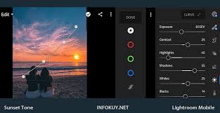 Rumus lightroom pantai dibuat agar background foto semakin indah saat dilihat. 2 Tutorial Edit Foto Sunset Tone Lightroom Mobile Infokuy
