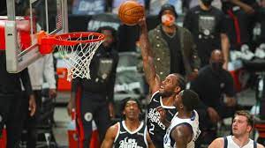 — kawhi leonard scored 36 points, paul george added 29 and the los angeles clippers spoiled luka doncic's home playoff debut. Malab2eh58frqm