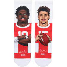Men S Strideline Patrick Mahomes Tyreek Hill Kansas City Chiefs Player Buddy Crew Socks