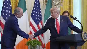 Watch live: Trump meets with Irish leader, participates in Friends of Ireland event