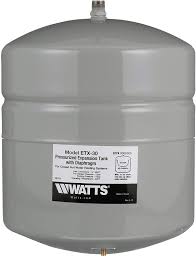 Pressurized air goes below the diaphragm in. Amazon Com Watts 4 7 Gallon Non Potable Expansion Tank For Closed Loop Systems Etx 30 Home Improvement