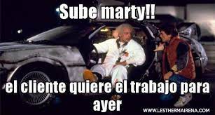 A Cuantos Nos Paso Algo Parecido Meme Trabajo Empleo Disenadorgrafico Seo Marketingdigital The Future Movie Back To The Future Science Fiction Movies