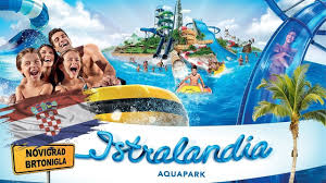 И горы, и тёплое море, и острова, и озёра. Akvapark Istralandia Horvatiya Otpusk 2018 5 Chast Youtube