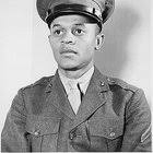 The First African American Marine, Howard P. Perry. c. 1943 Original Photo  by John Vachon : r/Colorization