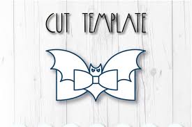 And i am a single of those people mothers who enjoys toward position very little hairbows and headbands within my babyâ€™s hair. Bat Hair Bow Template Svg Dxf Pdf With Diy Tutorial By Artiteki Thehungryjpeg Com
