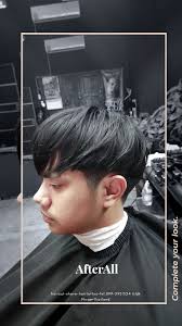 If not styled properly, this hairstyle can easily look messy and unkempt. Two Block Haircut Korean Style Afterall Hairstudio Facebook
