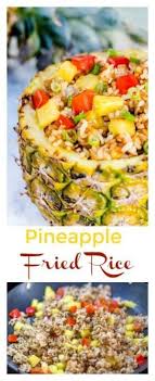 This Pineapple Fried Rice Recipe Makes For A Simple And Healthy Meal Option That Uses Cold White Rice Recipes For Kids Pineapple Fried Rice White Rice Recipes