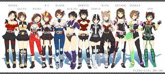Слушайте музыку этого артиста (kamen rider girls) в apple music. Kamen Rider Hinh áº£nh Anime